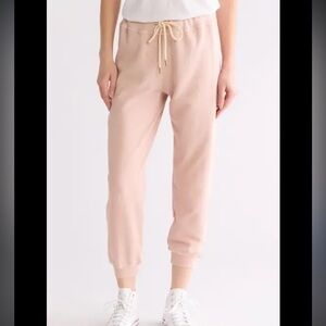The Great Peach French Terry Fleece Joggers Sweatpants 0/XS
